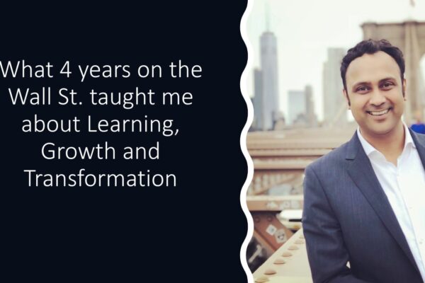 My 4 years on Wall St. with MSCI in New York City