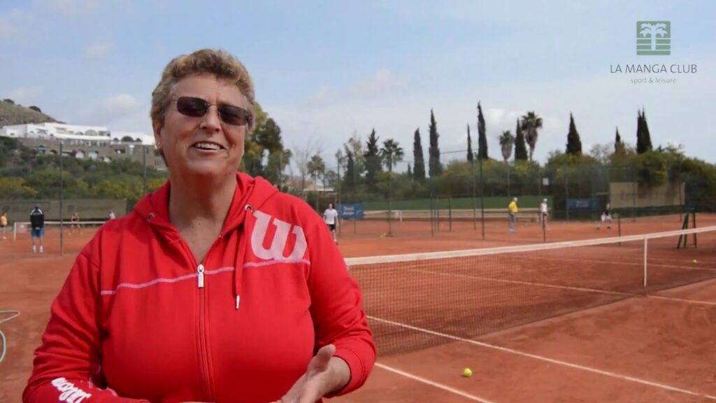 Tennis La Manga Club: Jo Durie, ex British tennis player and La Manga Club's ambassador