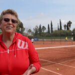 Tennis La Manga Club: Jo Durie, ex British tennis player and La Manga Club's ambassador