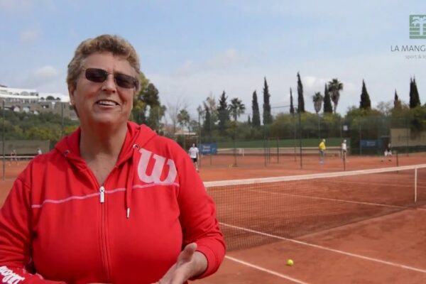 Tennis La Manga Club: Jo Durie, ex British tennis player and La Manga Club's ambassador