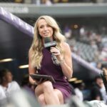 Reporter Kelsey Wingert Recovering After Getting Hit in the Head With '95 MPH Line Drive'