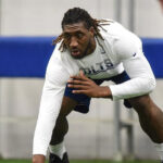 Mo Alie-Cox has plenty of footsteps he can follow